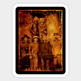 Portrait of Allman Brothers band Sticker